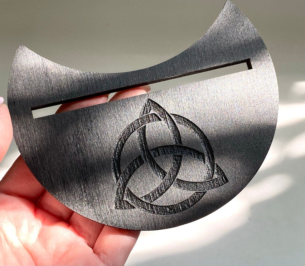 Wooden Tarot Card Stand for Daily Pulls, Card of the Day Altar Decor