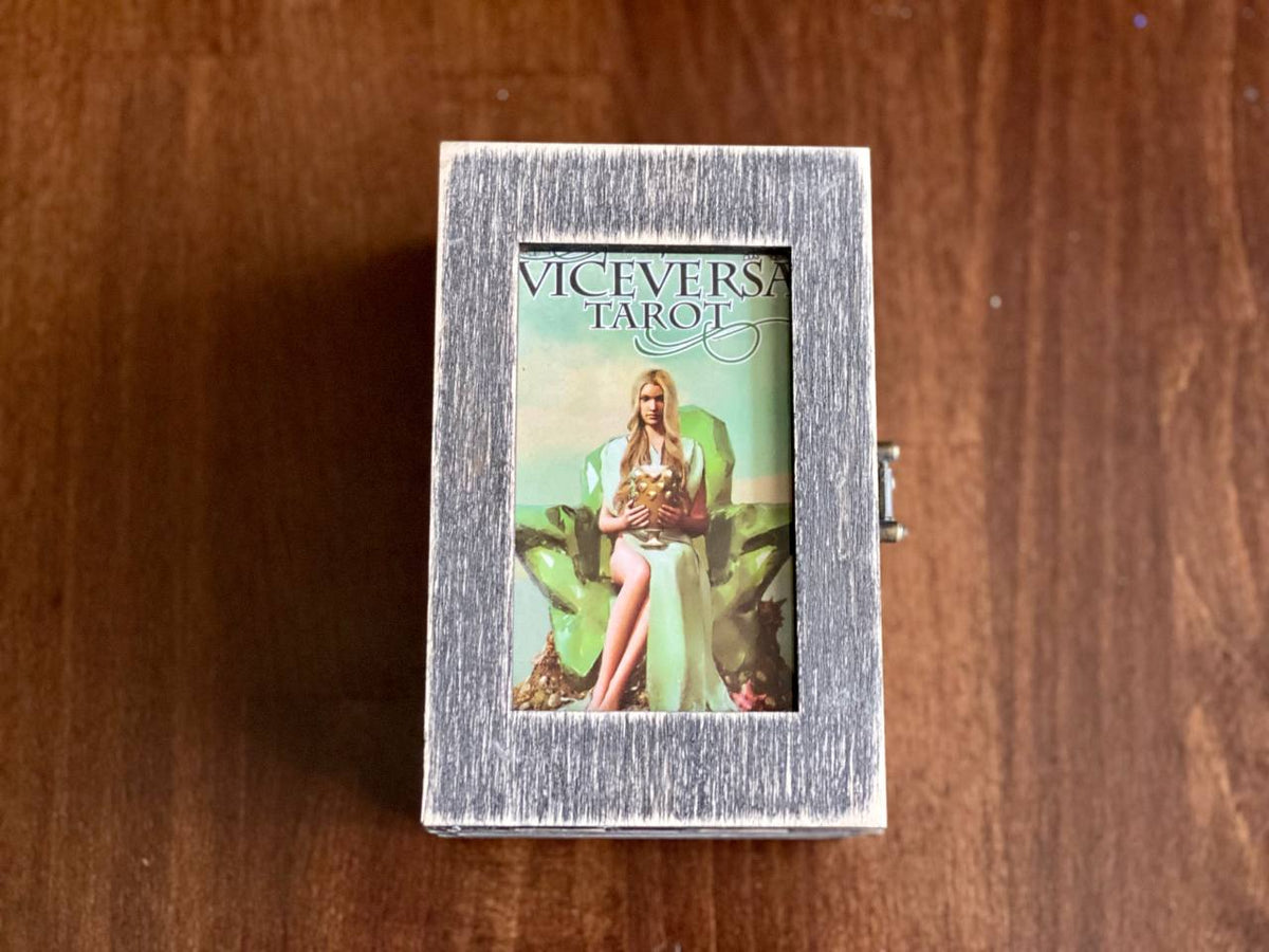 Viceversa Tarot Deck with Wooden Box & Spread Board