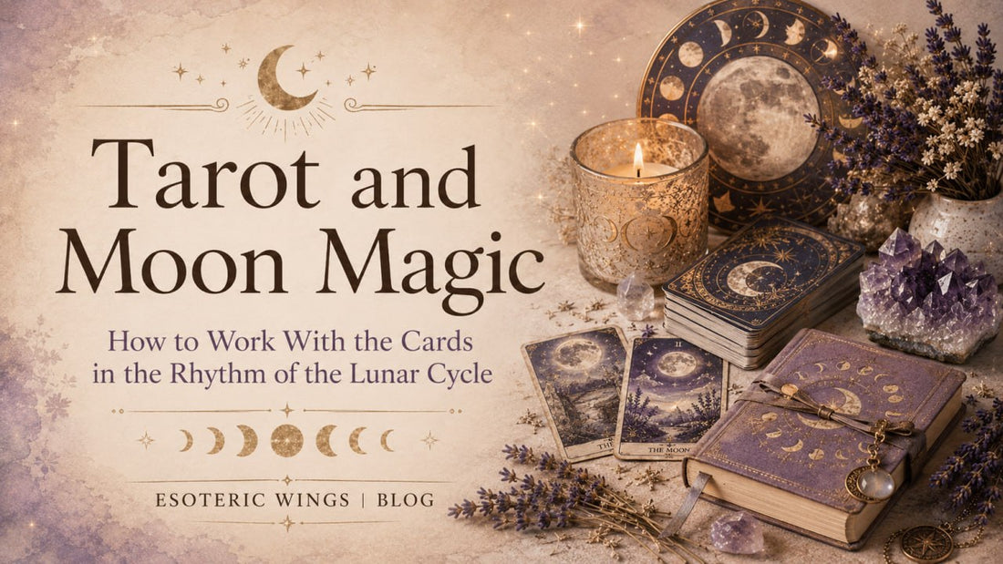 Tarot and Moon Magic: How to Work With the Cards in the Rhythm of the Lunar Cycle
