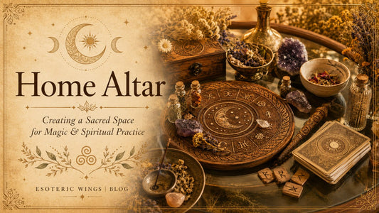 Home Altar: How to Create a Personal Space for Magic and Spiritual Practice