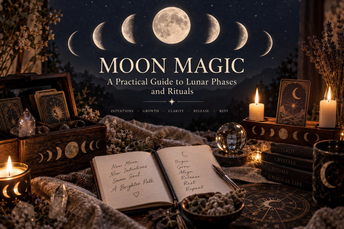 Lunar Phases: Guide to Moon Magic and Monthly Rituals
