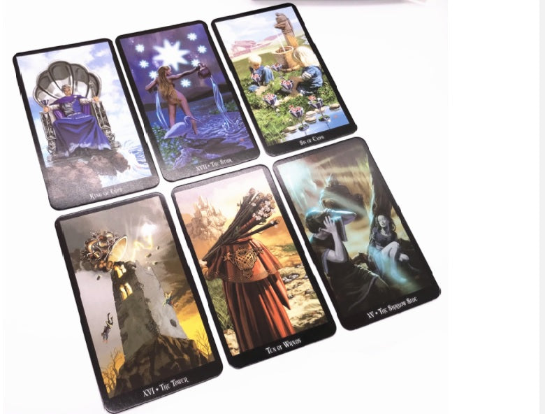 Tarot of the Witches Deck with Wooden Box & Spread Board
