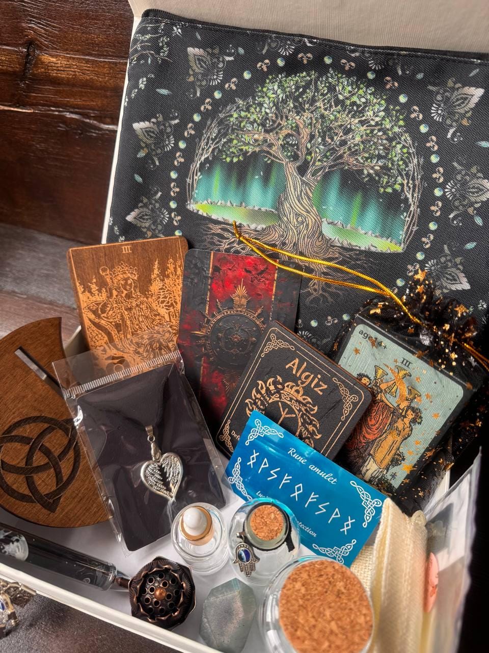 Esoteric Mystery Box | Handcrafted Witchcraft Surprise Box & Tarot Gift Set Collection