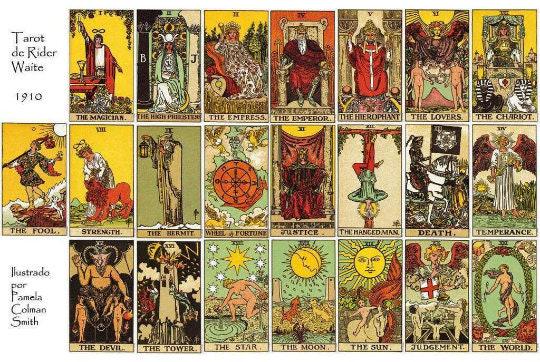 Card of the Day Wooden Tarot Rider–Waite–Smith Daily Guidance Card