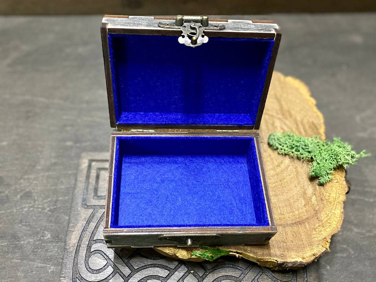 Personalized Rider Waite Tarot Deck, Engraved Box