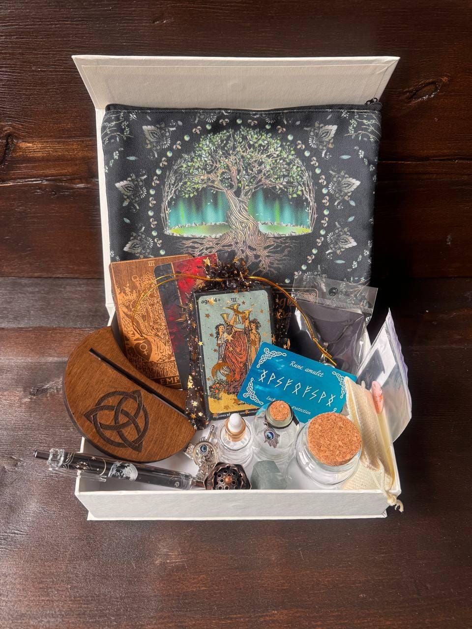 Esoteric Mystery Box | Handcrafted Witchcraft Surprise Box & Tarot Gift Set Collection