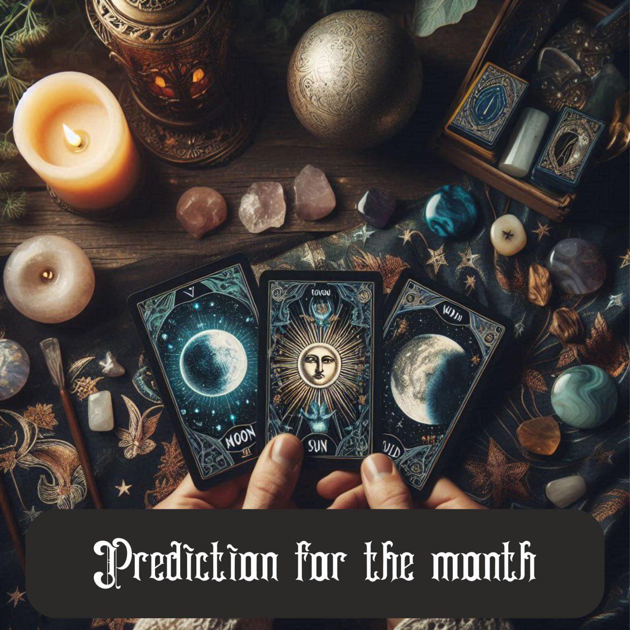Personalized Month Ahead Tarot Reading: Rider-Waite Cards