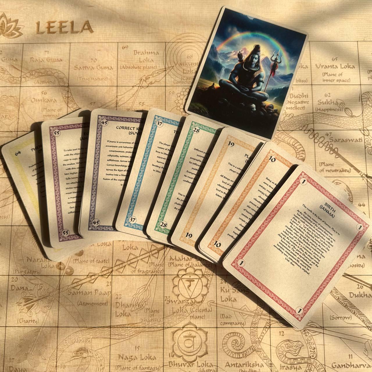 Cards of Leela Game – Self Discovery Cards | Spiritual Growth & Mindfulness Deck