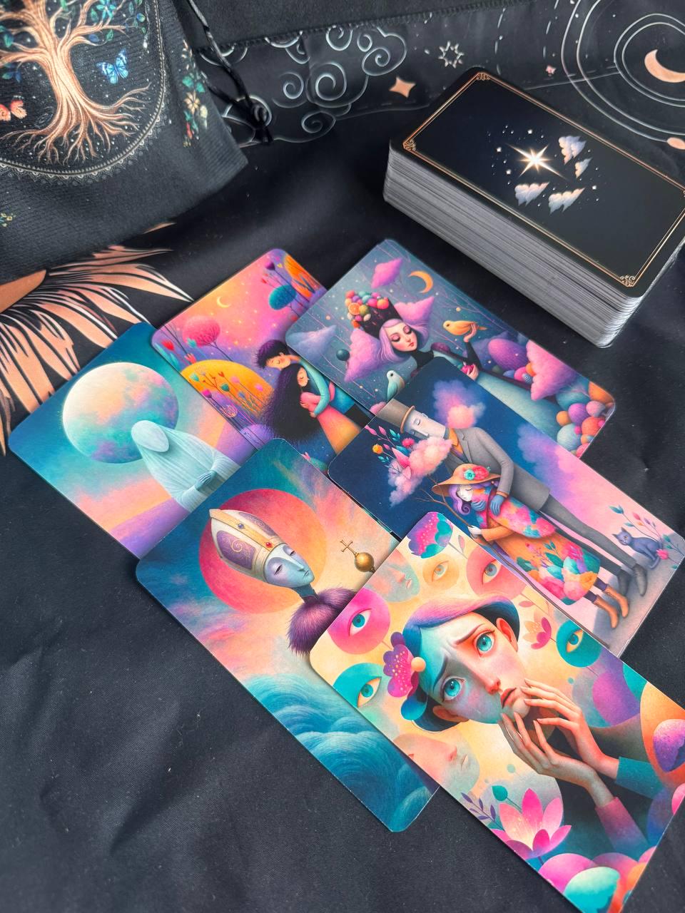 Metaphorical Association Cards | Counseling Support Cards and Art Therapy Deck for Group Work