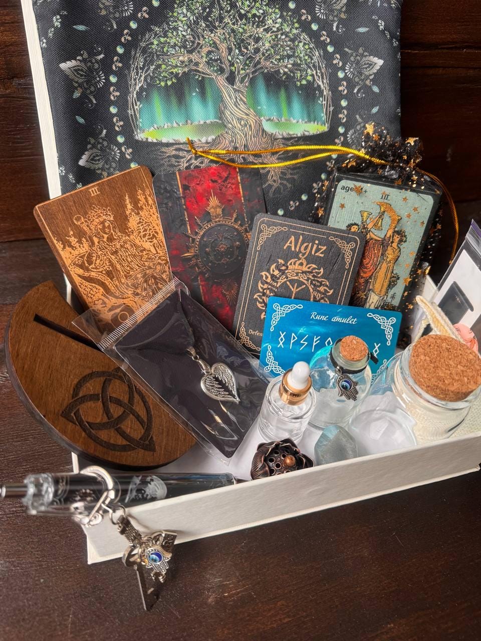 Esoteric Mystery Box | Handcrafted Witchcraft Surprise Box & Tarot Gift Set Collection