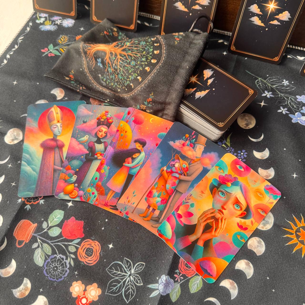 Metaphorical Association Cards | Counseling Support Cards and Art Therapy Deck for Group Work