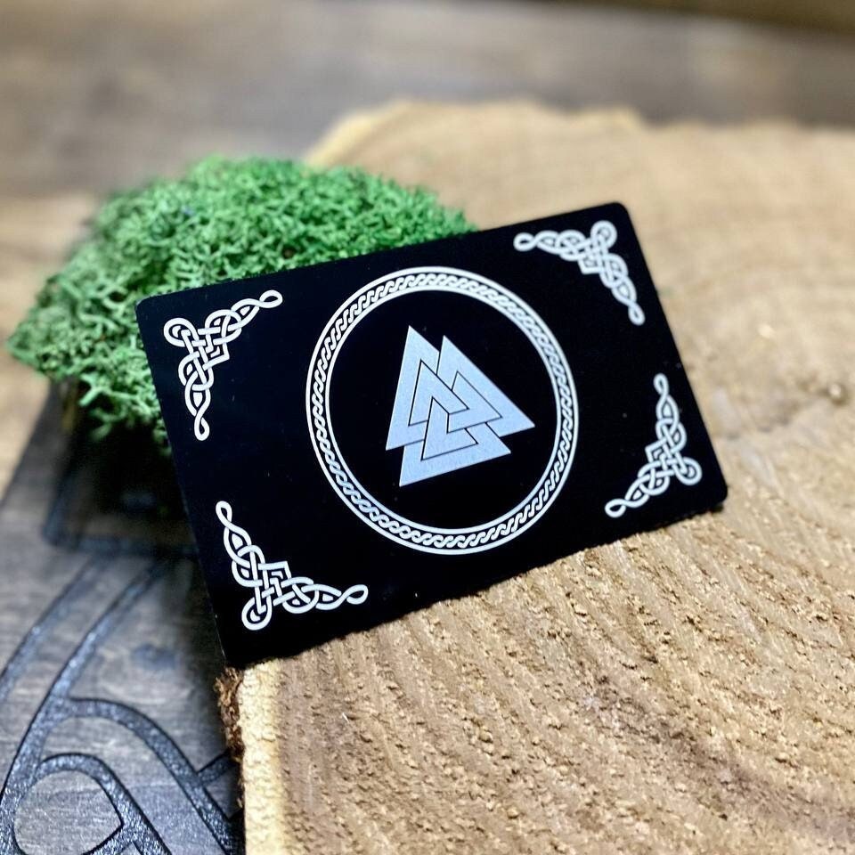 Love runic amulet, cards with runes stav, esoteric talisman gift, runes metaphysical cards for attraction