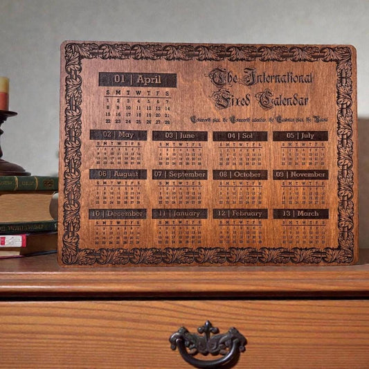 13-Month Time System Calendar – International Fixed Calendar Explained