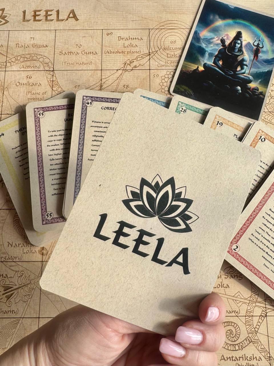 Cards of Leela Game – Self Discovery Cards | Spiritual Growth & Mindfulness Deck