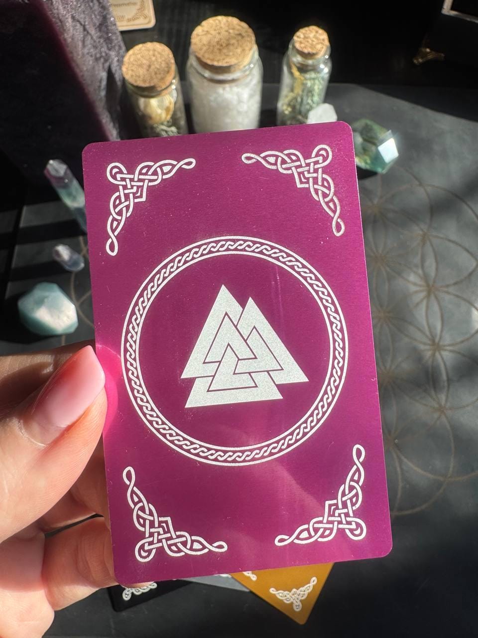 Runic Love Amulet for Women, Attraction Talisman, Rune Card for Love and Relationship