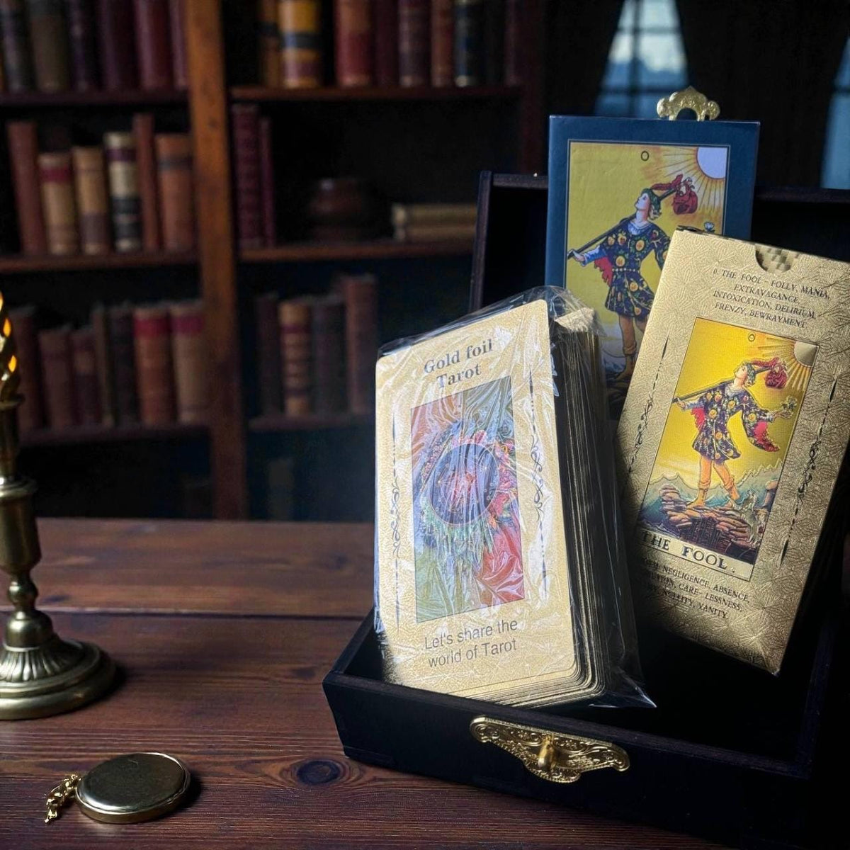 Beginner Tarot Deck with Upright & Reversed Card Meanings