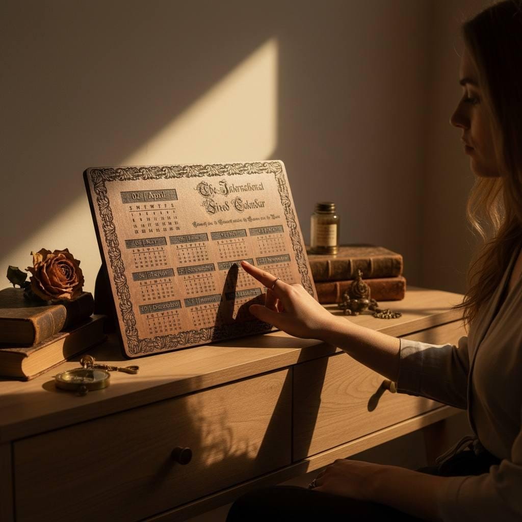 13-Month Time System Calendar – International Fixed Calendar Explained