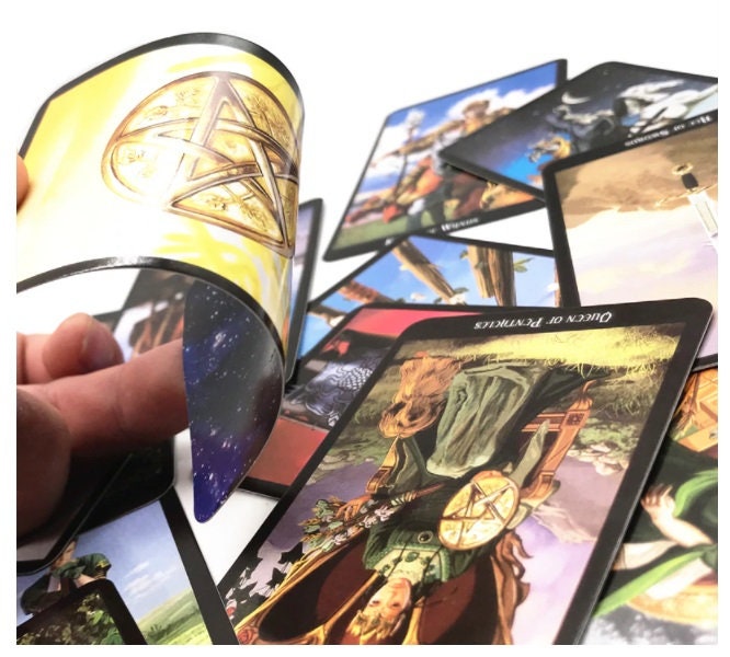 Tarot of the Witches Deck with Wooden Box & Spread Board