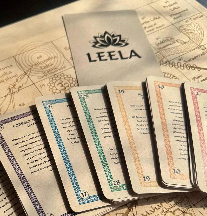 Cards of Leela Game – Self Discovery Cards | Spiritual Growth & Mindfulness Deck