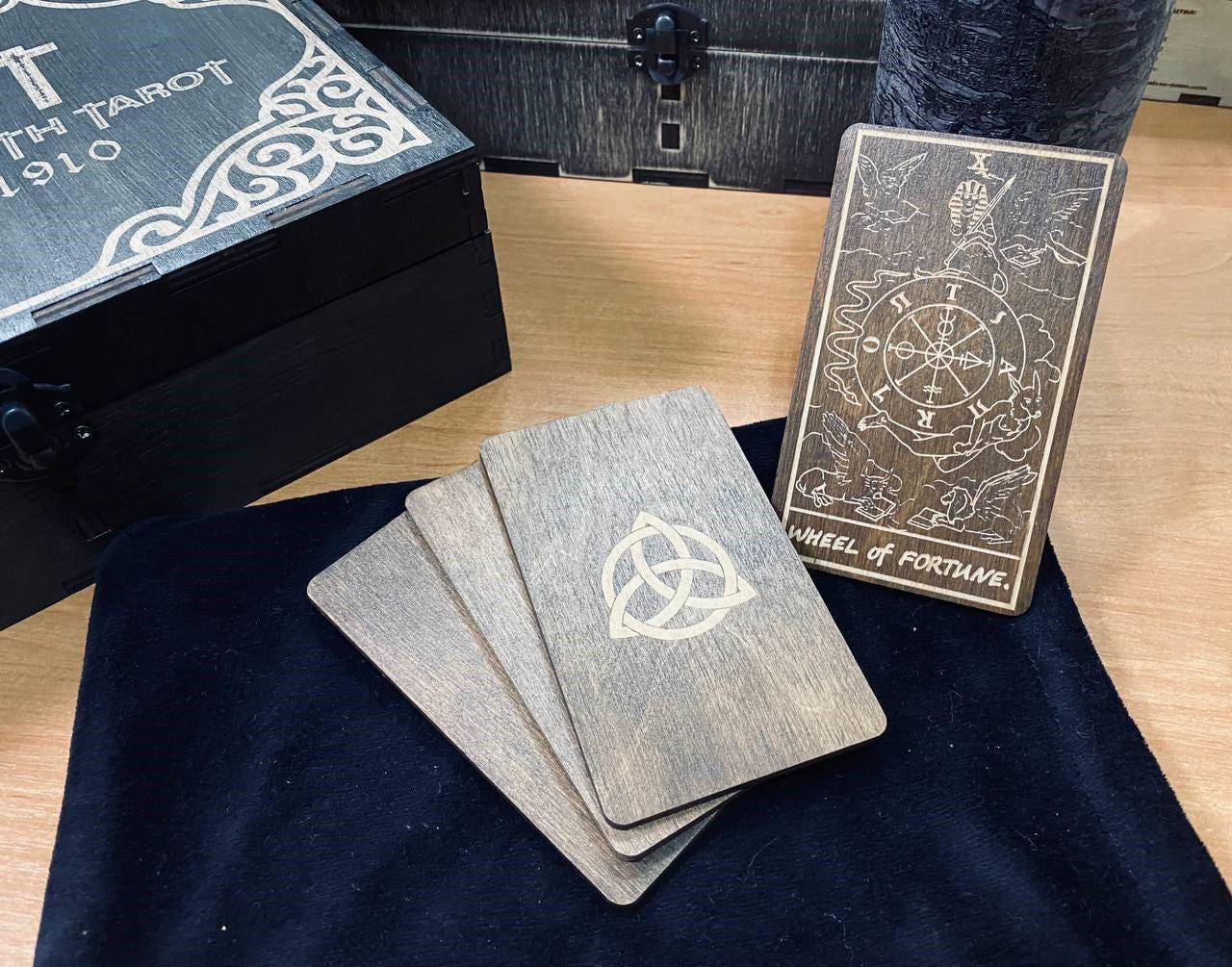 The Empress Tarot Card – Wooden Rider–Waite–Smith Major Arcana