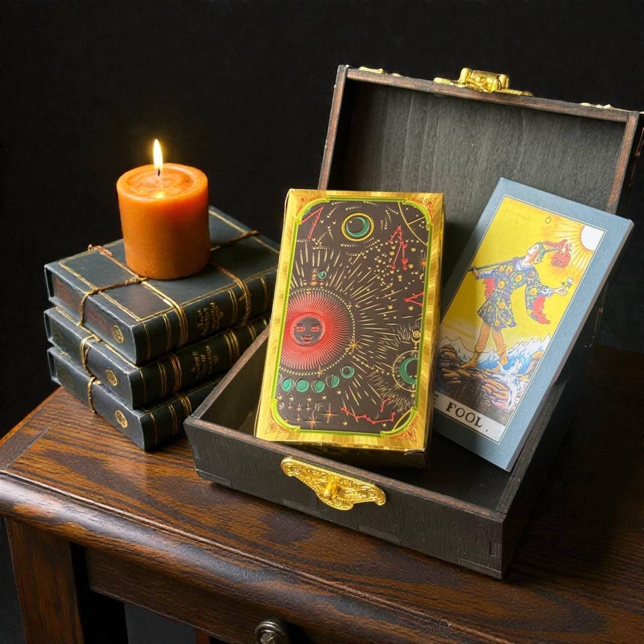 Beginner Tarot Deck with Upright & Reversed Card Meanings