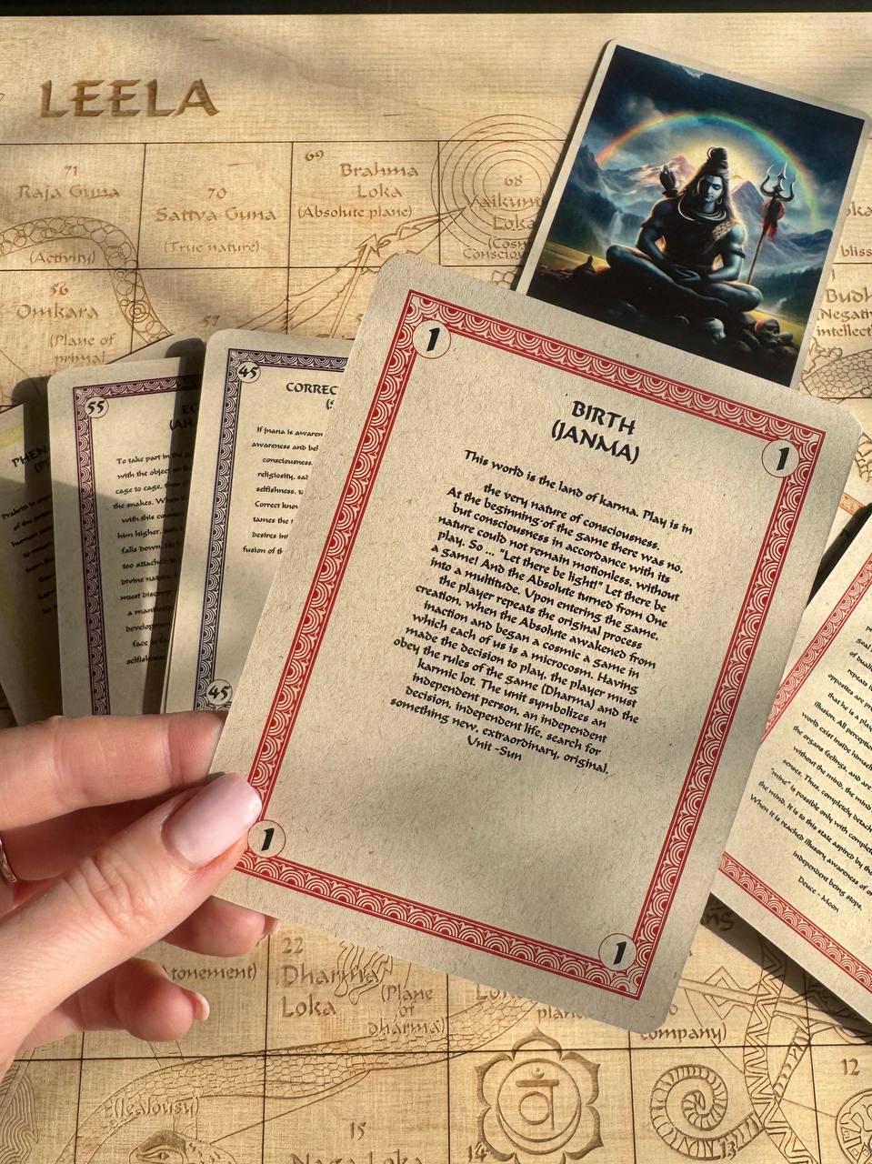 Cards of Leela Game – Self Discovery Cards | Spiritual Growth & Mindfulness Deck