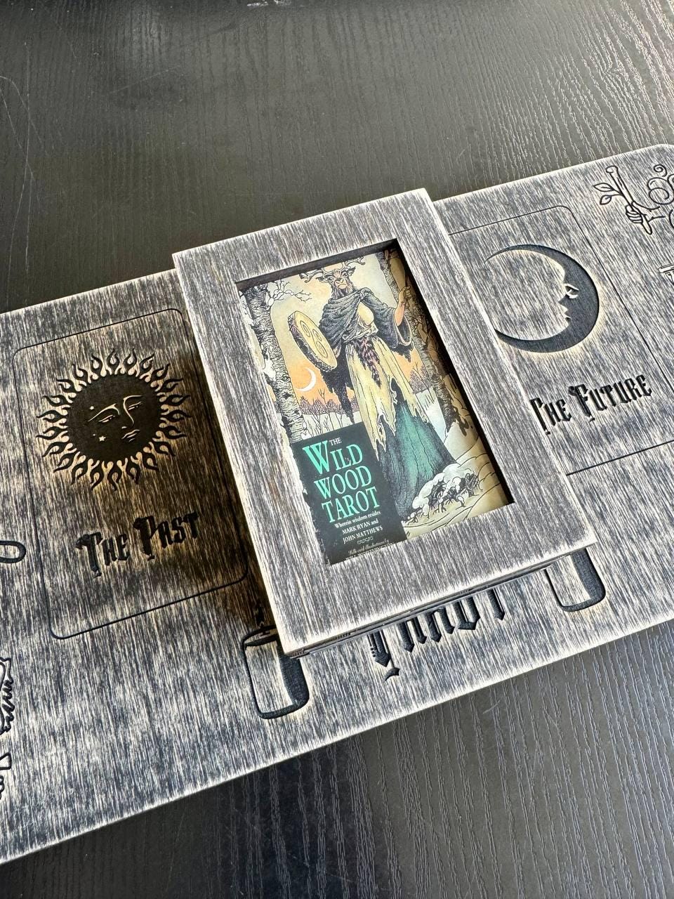 Wild Wood Tarot Deck with Wooden Box & Spread Board
