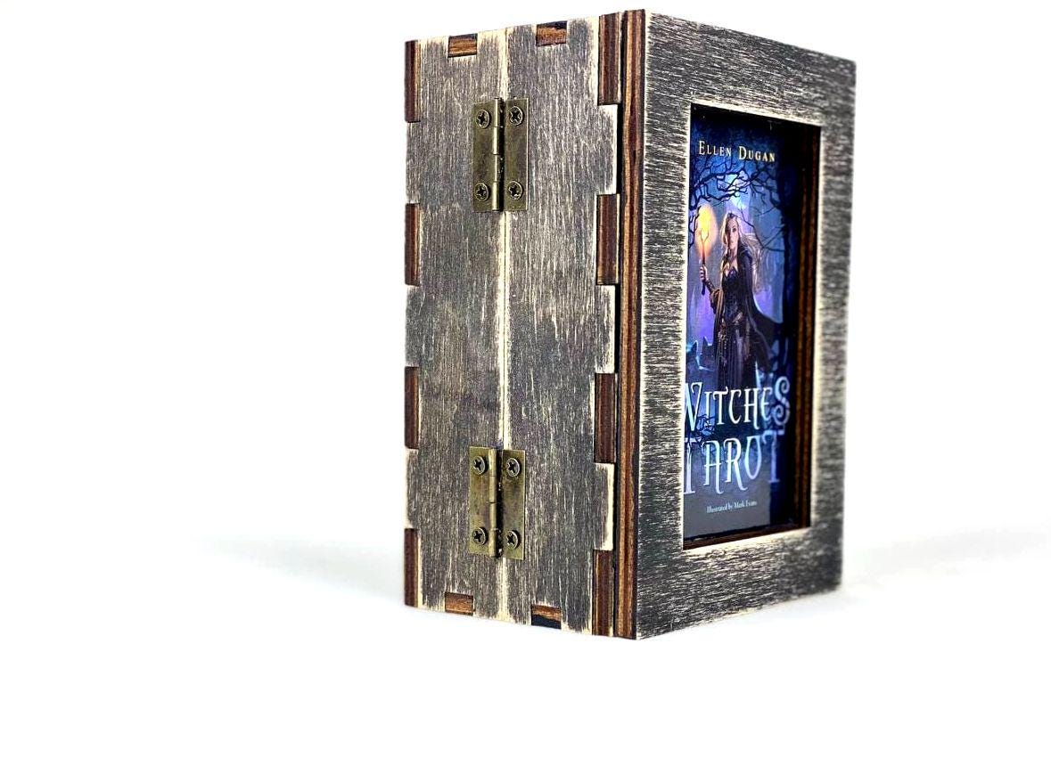 Tarot of the Witches Deck with Wooden Box & Spread Board