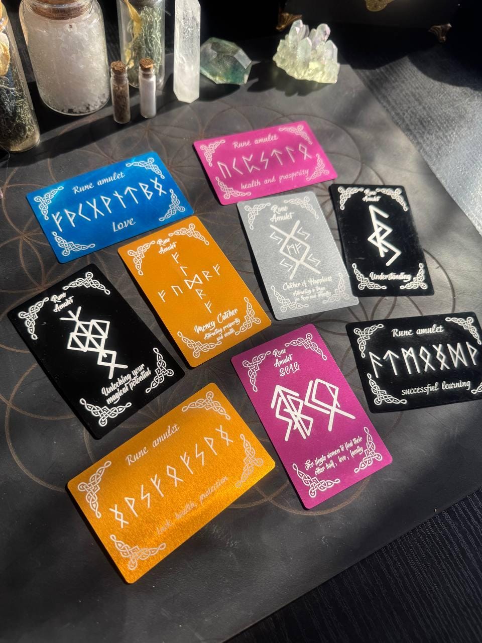 Runic Amulet: Celtic Health & Prosperity Talisman