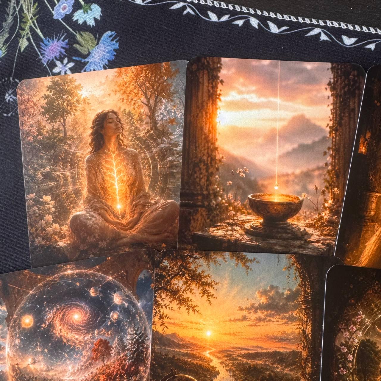 Power of Time Metaphorical Cards, Therapy & Coaching Deck