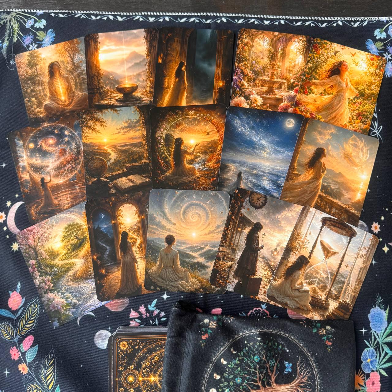 Power of Time Metaphorical Cards, Therapy & Coaching Deck