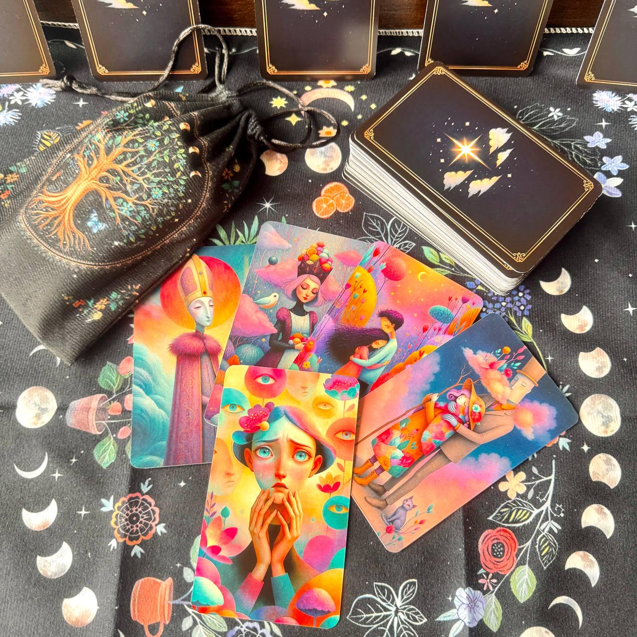 Metaphorical Association Cards | Counseling Support Cards and Art Therapy Deck for Group Work