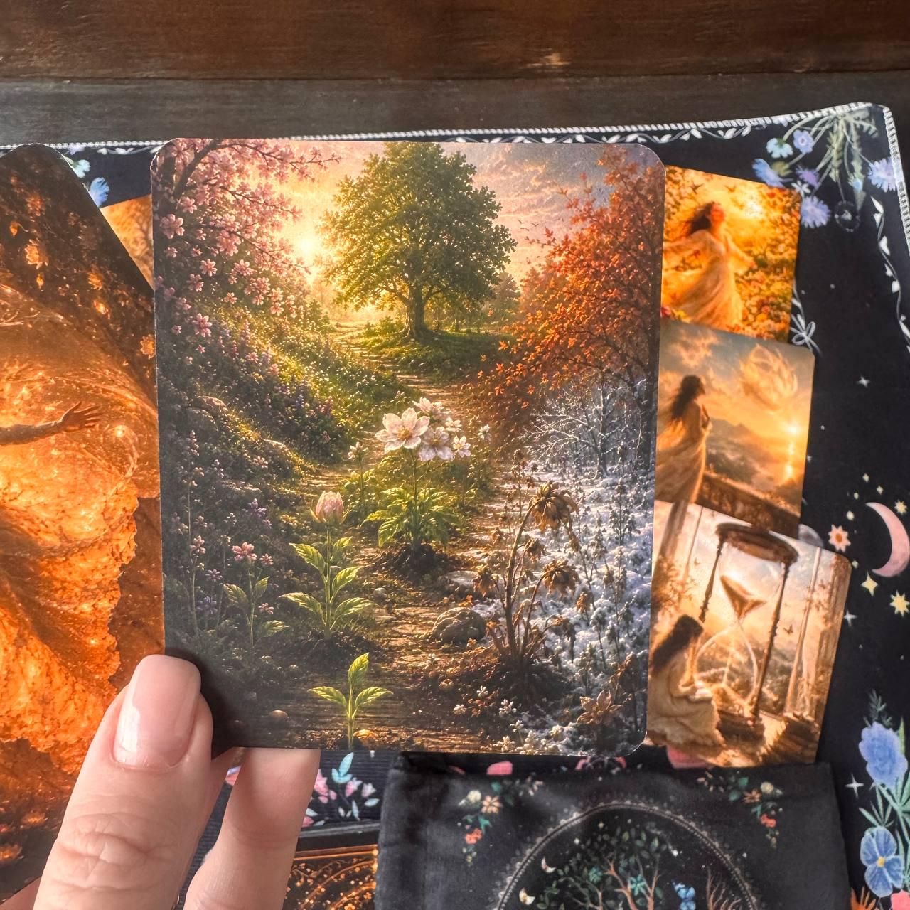 Power of Time Metaphorical Cards, Therapy & Coaching Deck
