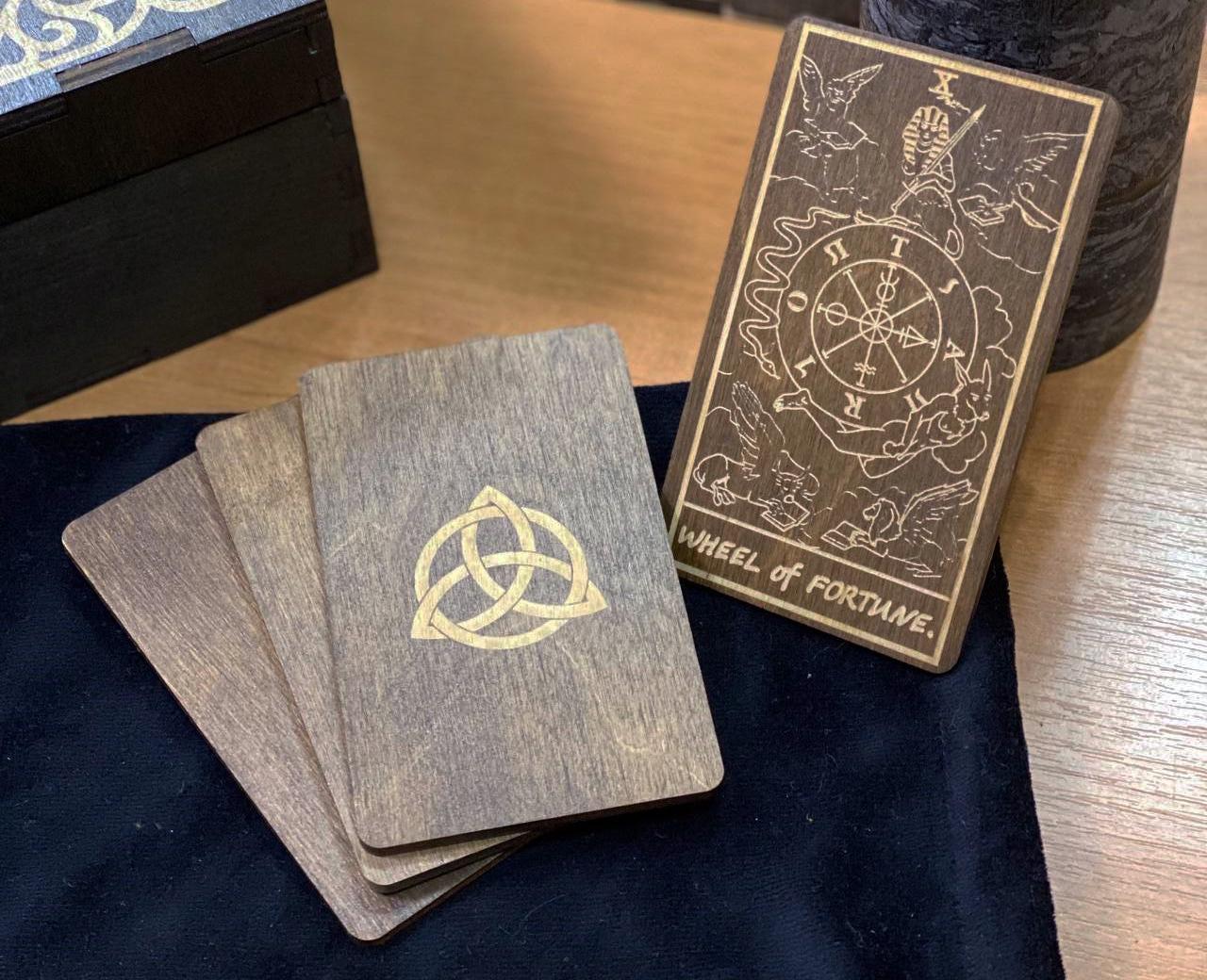 The Empress Tarot Card – Wooden Rider–Waite–Smith Major Arcana