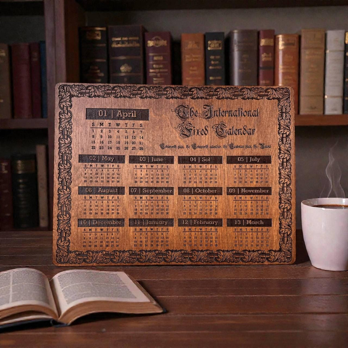 13-Month Time System Calendar – International Fixed Calendar Explained