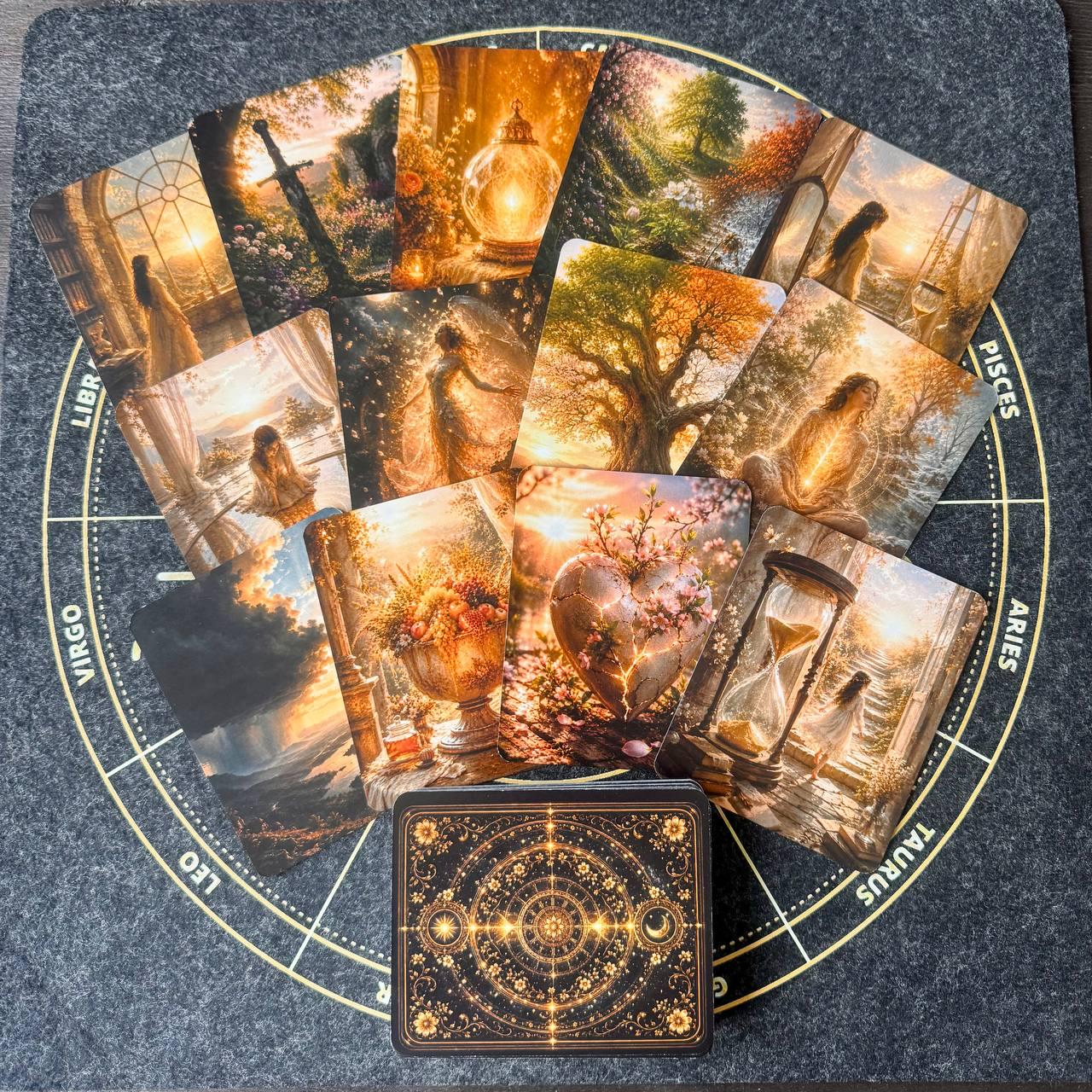 Power of Time Metaphorical Cards, Therapy & Coaching Deck
