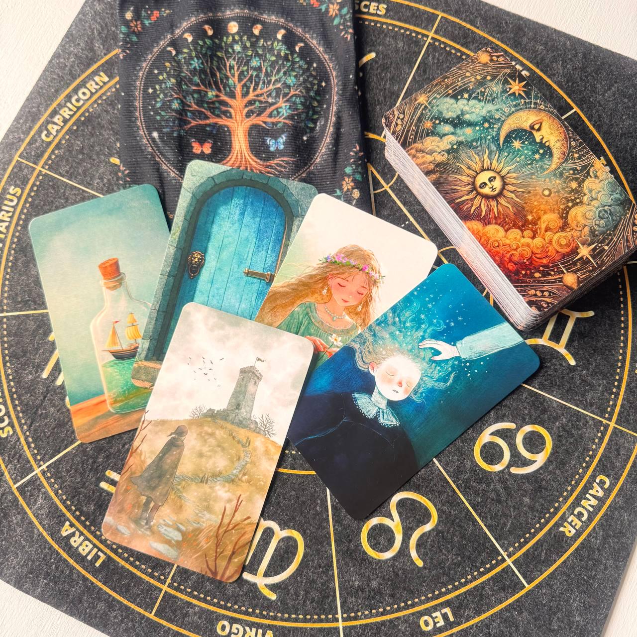 Therapy Cards Deck – Metaphorical Association & Coaching Cards for Self Discovery