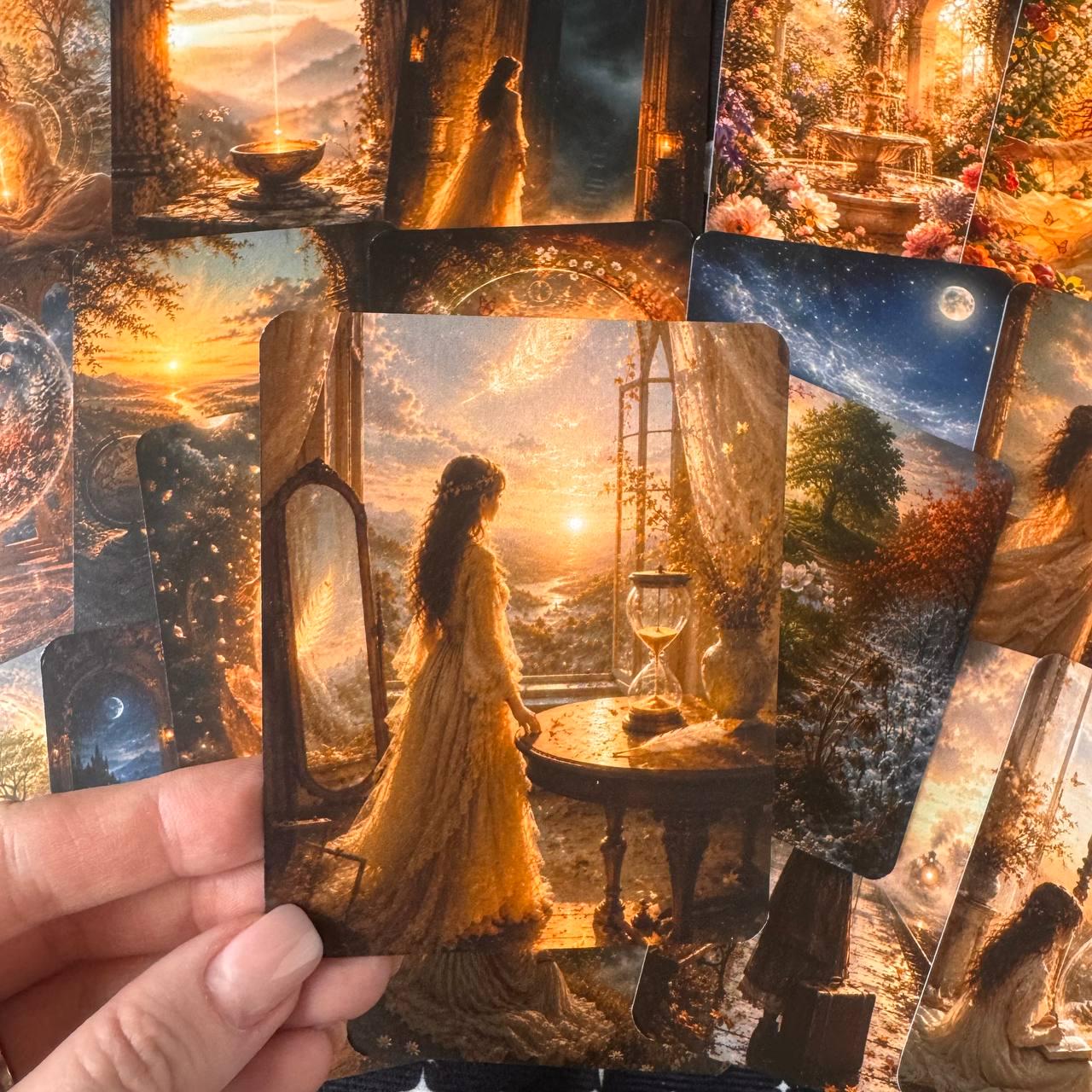 Power of Time Metaphorical Cards, Therapy & Coaching Deck