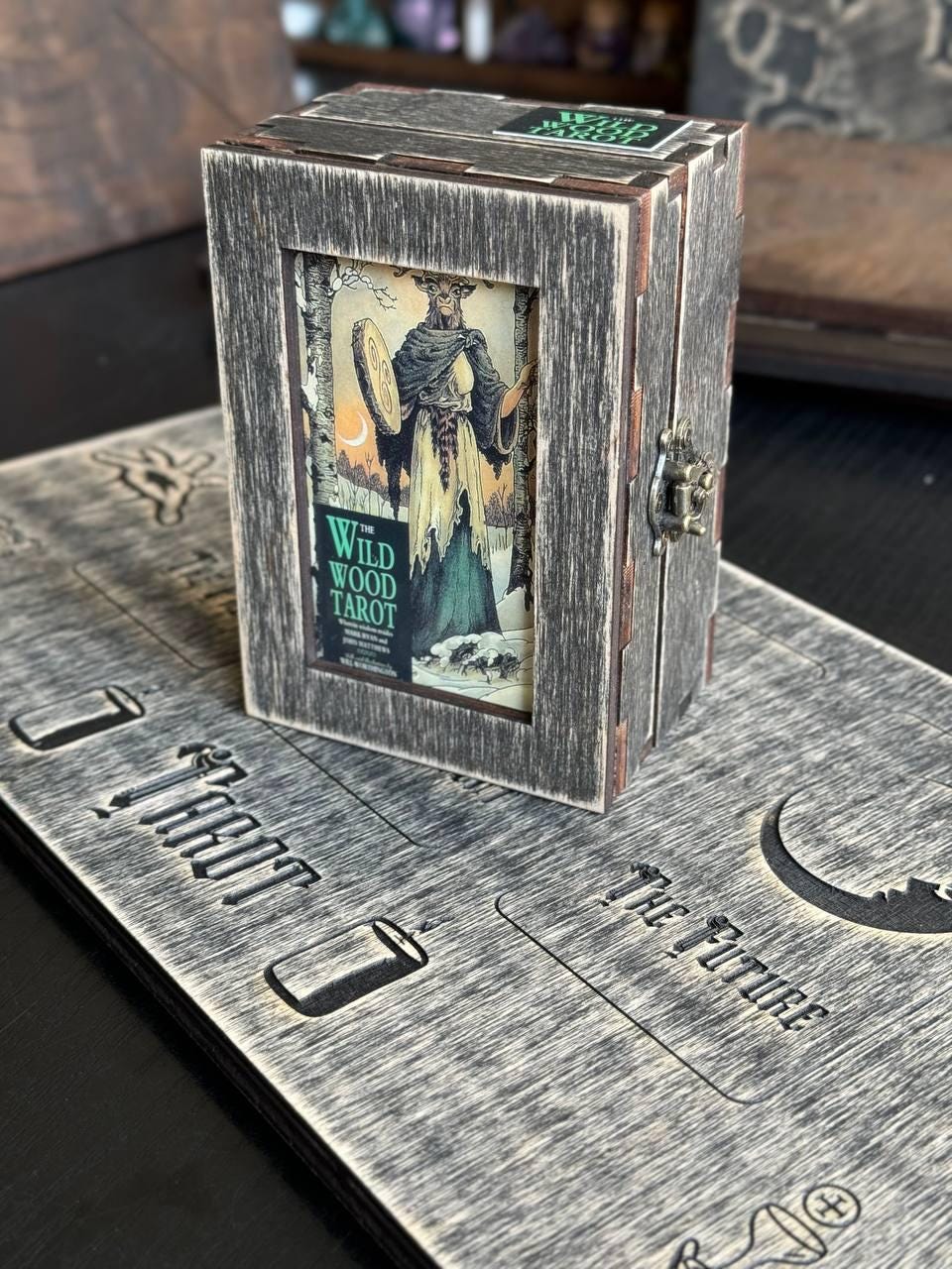 Wild Wood Tarot Deck with Wooden Box & Spread Board
