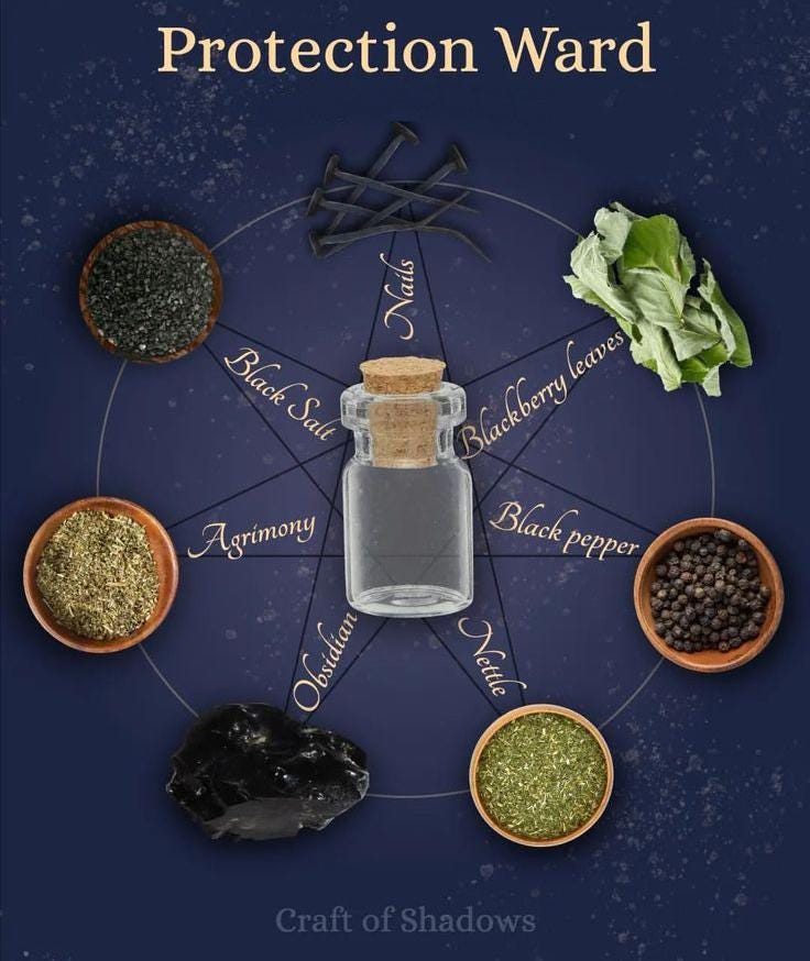 Mini Spell Bottles Set: Witchcraft Apothecary Glass Vials with Cork Lids
