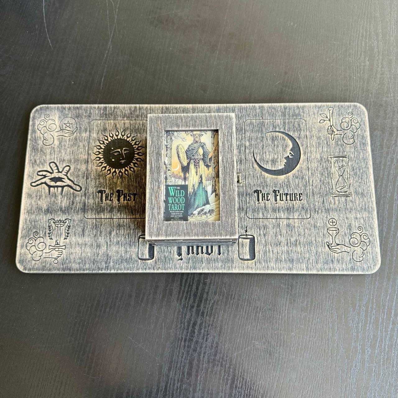 Wild Wood Tarot Deck with Wooden Box & Spread Board
