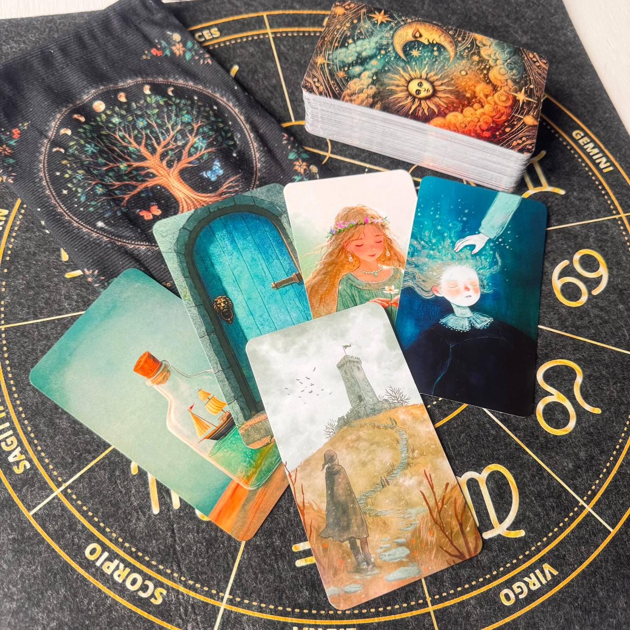 Therapy Cards Deck – Metaphorical Association & Coaching Cards for Self Discovery
