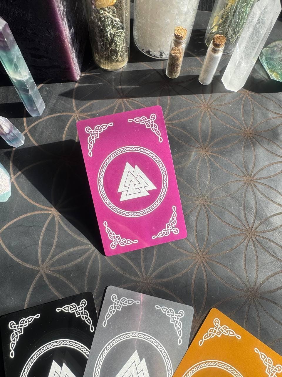 Runic Love Amulet for Women, Attraction Talisman, Rune Card for Love and Relationship