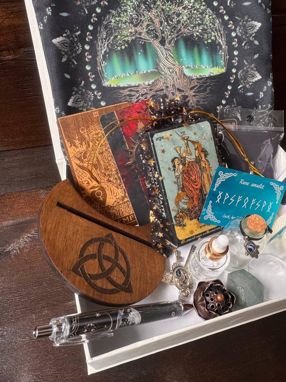 Esoteric Mystery Box | Handcrafted Witchcraft Surprise Box & Tarot Gift Set Collection