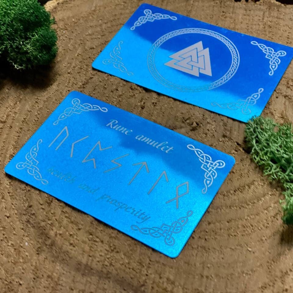 Runic Amulet: Celtic Health & Prosperity Talisman