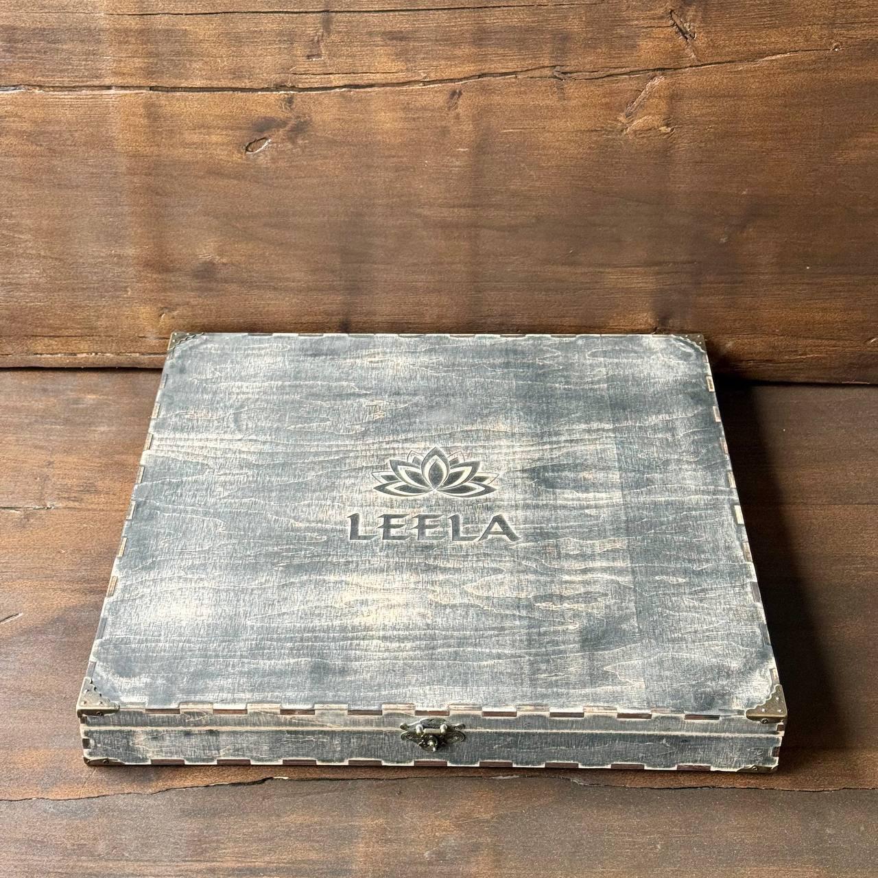 Wooden Leela Game – Spiritual Board Game | Mindfulness Meditation Tool Set