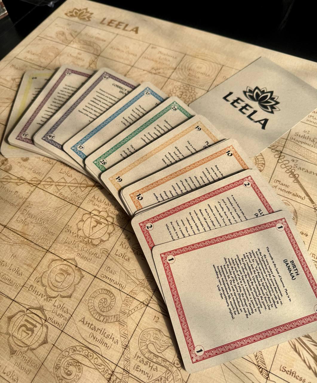Cards of Leela Game – Self Discovery Cards | Spiritual Growth & Mindfulness Deck
