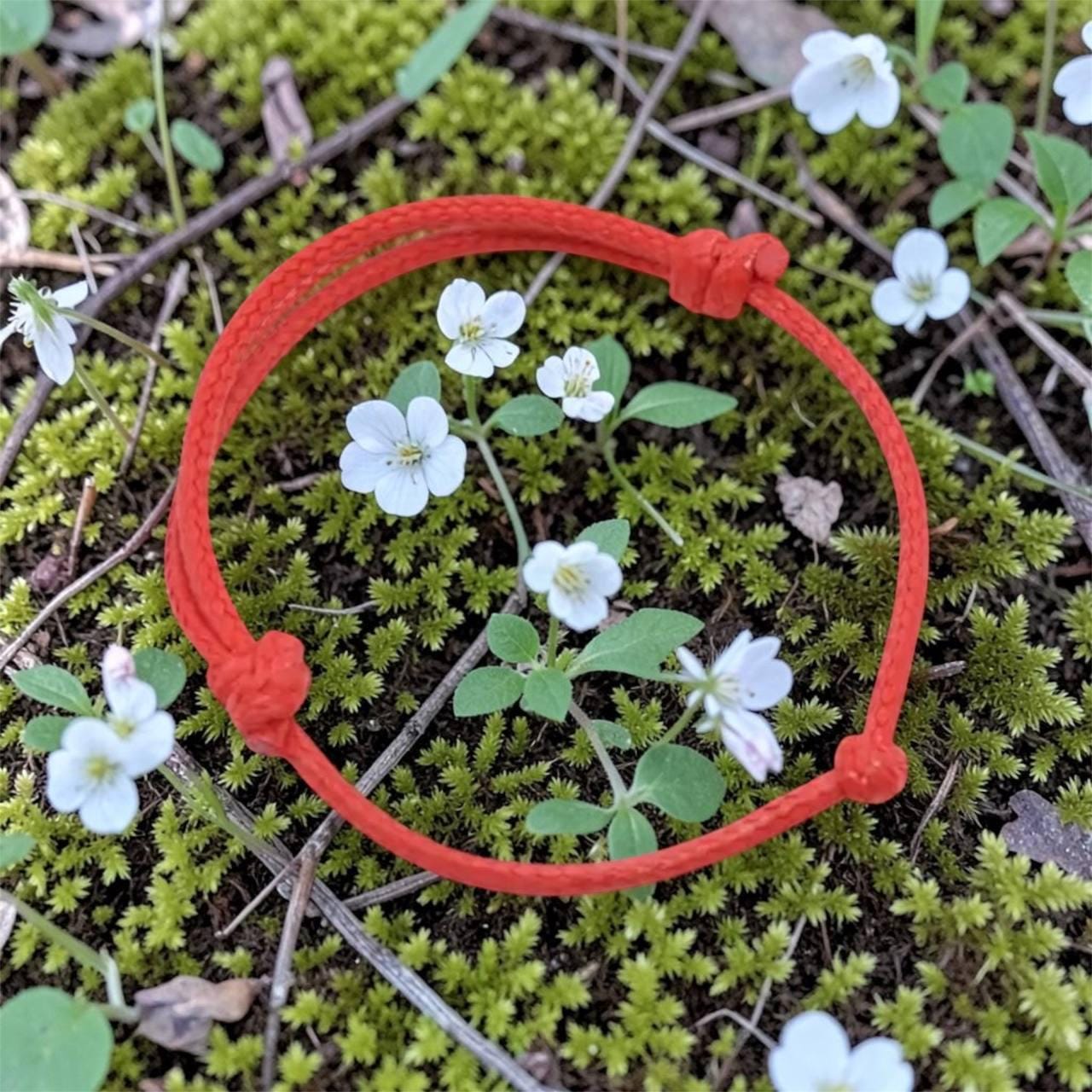 Red String Protection Bracelet, Lucky Knot Spiritual Amulet Gift