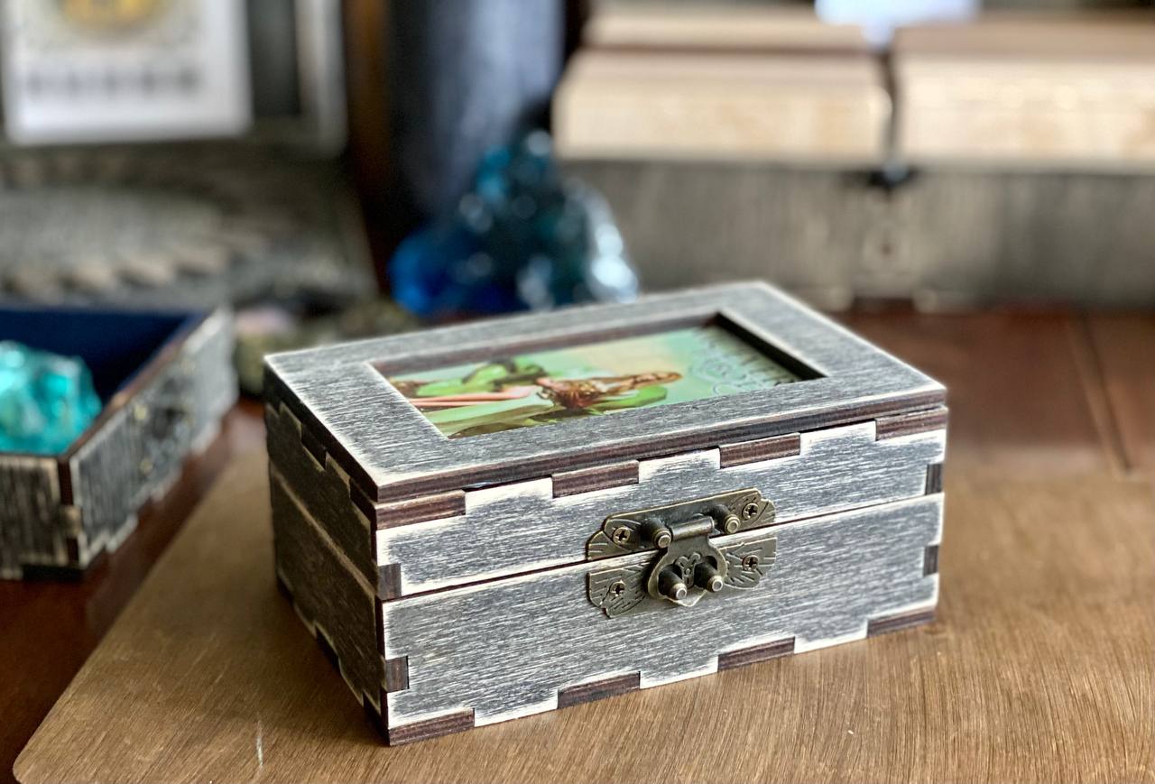 Viceversa Tarot Deck with Wooden Box & Spread Board