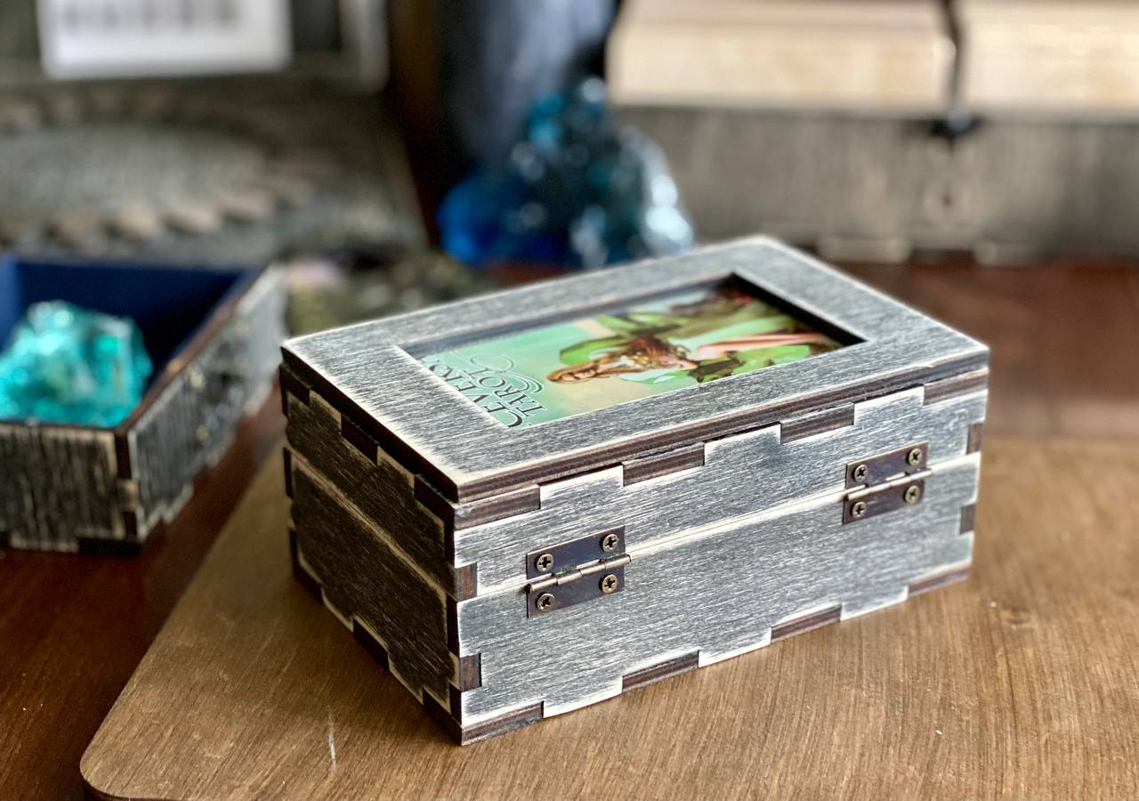 Viceversa Tarot Deck with Wooden Box & Spread Board